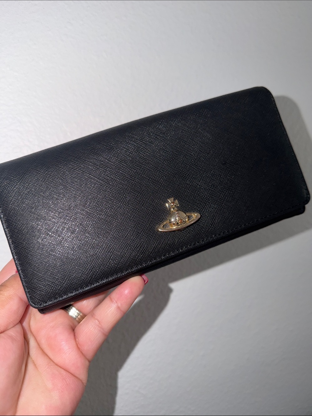 Vivienne Westwood Saffiano Long Wallet